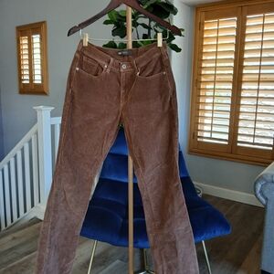 Levi's 515 Boot Cut Corduroy Pants in Brown.